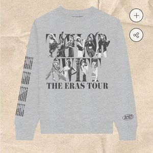 Taylor Swift Eras Tour Crew Neck